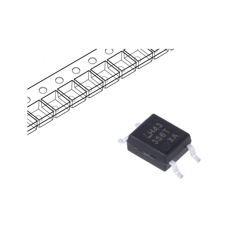 Optocuplor SMD 1 Canal, 3,75kV Izolare, 80V Uce | Electronic-mag.ro | Componente Electronice Optocuplor SMD 1 Canal, 3,75kV Izolare, 80V Uce | Electronic-mag.ro | Componente Electronice