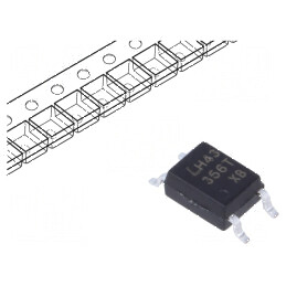 Optocuplor SMD 1 Canal OUT Tranzistori 3,75kV 80V | Electronic-mag.ro | Componente Electronice