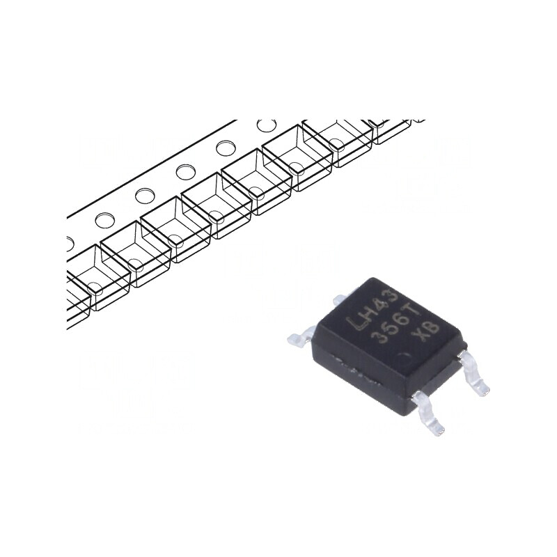 Optocuplor SMD 1 Canal OUT Tranzistori 3,75kV 80V | Electronic-mag.ro | Componente Electronice Optocuplor SMD 1 Canal OUT Tranzistori 3,75kV 80V | Electronic-mag.ro | Componente Electronice