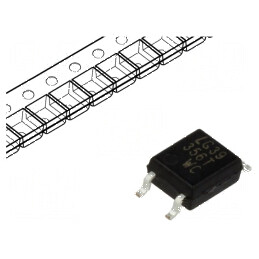 Optocuplor SMD 1 Canal, 3,75kV Izolatie, 80V Uce | Electronic-mag.ro | Componente Electronice