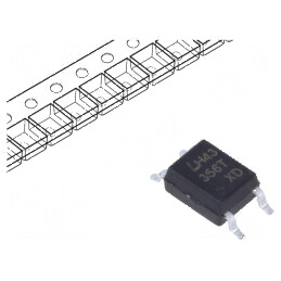 Optocuplor SMD 1 Canal OUT Tranzistori 3,75kV 80V | Electronic-mag.ro | Componente Electronice