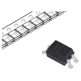 Optocuplor SMD 1 Canal OUT Tranzistori 5kV 35V | Electronic-mag.ro | Componente Electronice