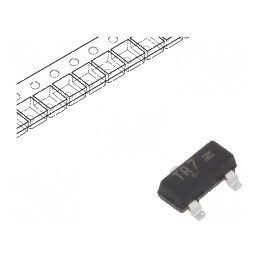 Tranzistor P-MOSFET 8V 3A SOT23 | Electronic-mag.ro | Componente Electronice