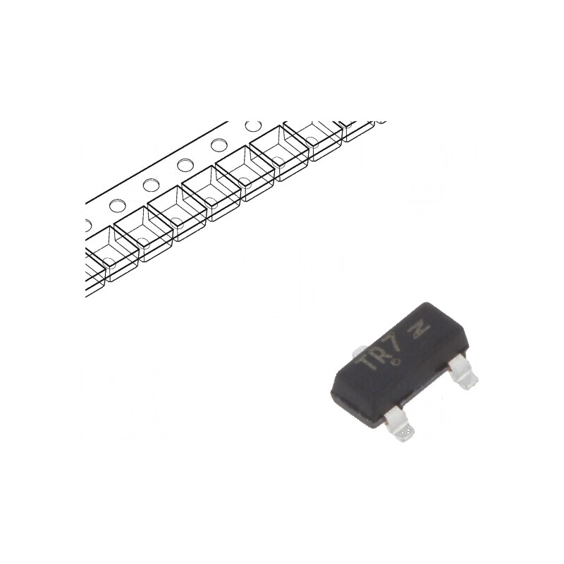 Tranzistor P-MOSFET 8V 3A SOT23 | Electronic-mag.ro | Componente Electronice