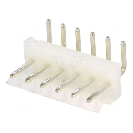 Conector cablu-placă soclu tată 5,08mm 6 pini THT 250V 7A | Electronic-mag.ro | Componente Electronice