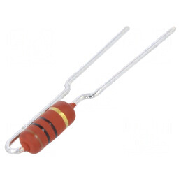 Rezistor power metal THT 10Ω 2W ±5% Ø3,9x12mm 250ppm/°C | Electronic-mag.ro | Componente Electronice