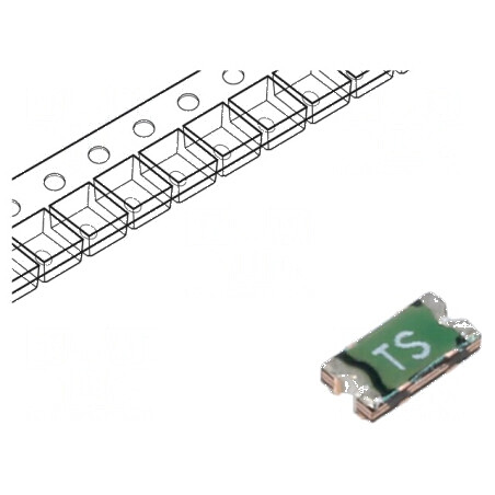 Siguranță polimerică PTC 1A 100A SMD PTS1206 1206,3216 | Electronic-mag.ro | Componente Electronice