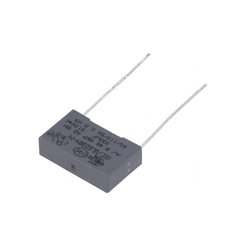 Condensator polipropilenă X2 R46 310V 33nF THT 18x5x11mm | Electronic-mag.ro | Componente Electronice Condensator polipropilenă X2 R46 310V 33nF THT 18x5x11mm | Electronic-mag.ro | Componente Electronice