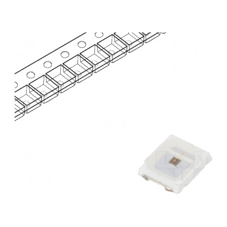 LED 2835 Plat 2,8x3,5x0,65mm 120° Pmax 400mW P opt 90-140mW | Electronic-mag.ro | Componente Electronice