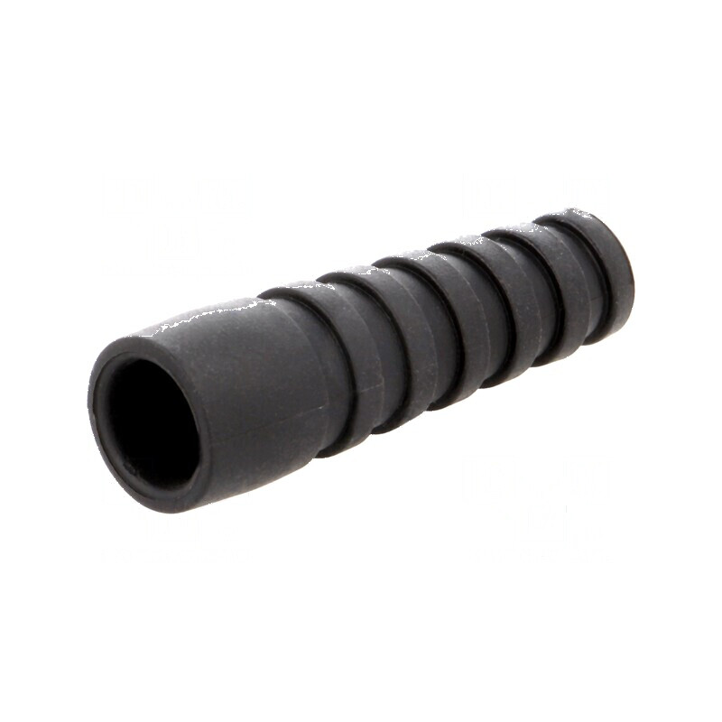 Manșon RG59/RG62 negru pentru mufe BNC - 1 buc. | Electronic-mag.ro | Componente Electronice