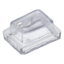 Capac transparent pentru accesorii - 25÷70°C, 13x19,2mm | Electronic-mag.ro | Componente Electronice