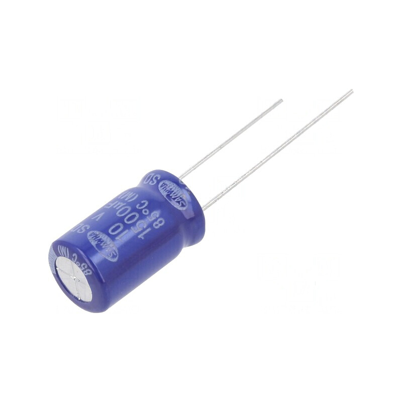 Condensator electrolitic THT 1500uF 10VDC Ø10x16mm ±20% | Electronic-mag.ro | Componente Electronice Condensator electrolitic THT 1500uF 10VDC Ø10x16mm ±20% | Electronic-mag.ro | Componente Electronice