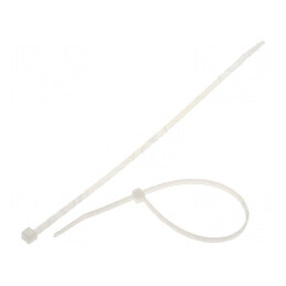 Colier de strângere poliamidă 190mm 3,5mm 135N naturală | Electronic-mag.ro | Componente Electronice