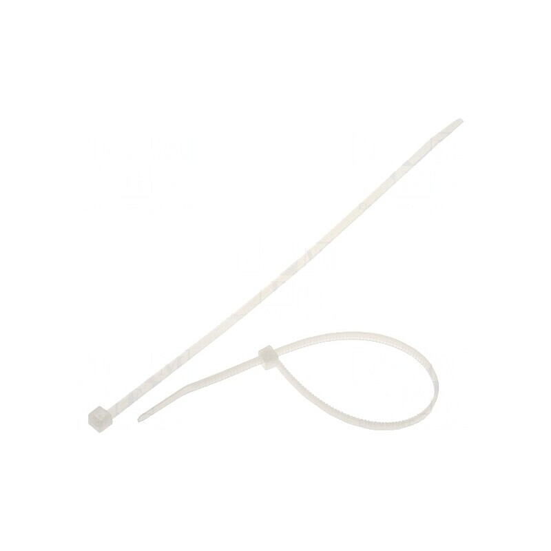 Colier de strângere poliamidă 190mm 3,5mm 135N naturală | Electronic-mag.ro | Componente Electronice