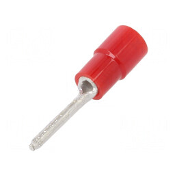 Vârf tip ac Ø 1,5mm pentru cablu izolat 0,3-1,65mm² crimpat | Electronic-mag.ro | Componente Electronice