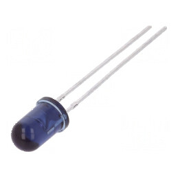 Emiţător IR 5mm 940nm gri-albăstrui 170mW 10° THT 100mA | Electronic-mag.ro | Componente Electronice