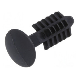 Diblu poliamidă 4,76mm negru UL94V-2 | Electronic-mag.ro | Componente Electronice