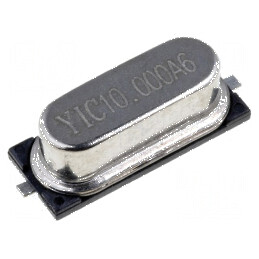 Rezonator de cuarț 10MHz ±30ppm 20pF SMD HC49SM | Electronic-mag.ro | Componente Electronice