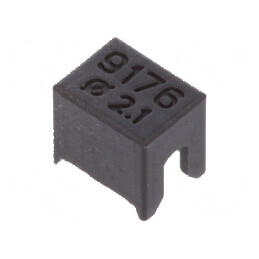 Capac protecție negru 9176-500 pentru 1,6÷2,1mm | Electronic-mag.ro | Componente Electronice