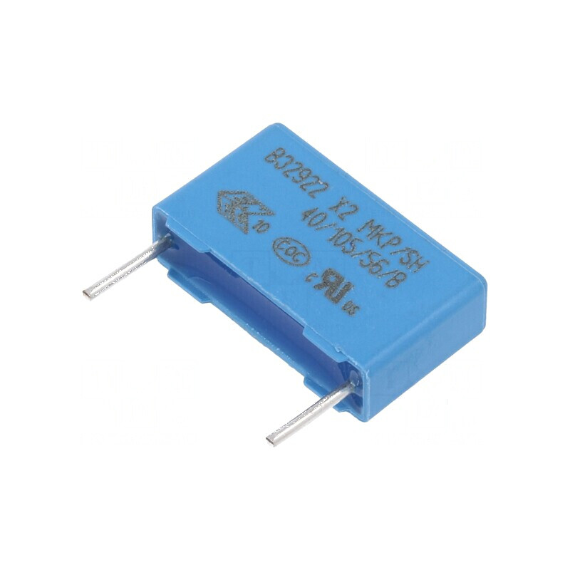Condensator polipropilenă X2 100nF 18x10,5x5mm THT ±10% | Electronic-mag.ro | Componente Electronice