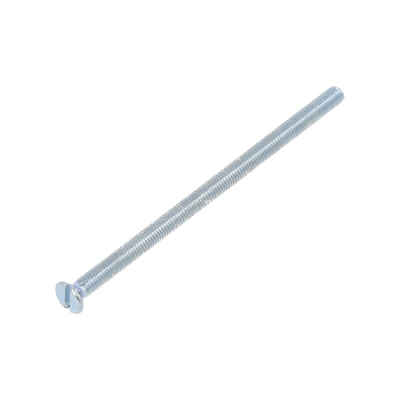 Şurub M3x60 cu cap îngropat crestat 0,8mm din oţel zincat | Electronic-mag.ro | Componente Electronice Şurub M3x60 cu cap îngropat crestat 0,8mm din oţel zincat | Electronic-mag.ro | Componente Electronice