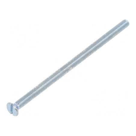 Şurub M3x60 cu cap îngropat crestat 0,8mm din oţel zincat | Electronic-mag.ro | Componente Electronice