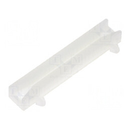 Ghidaj poliamidă naturală 51mm x 38,2mm cu fixare clichet | Electronic-mag.ro | Componente Electronice