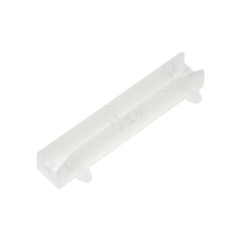 Ghidaj poliamidă naturală 51mm x 38,2mm cu fixare clichet | Electronic-mag.ro | Componente Electronice