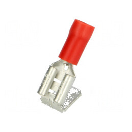 Terminal plat 6,3mm 0,8mm mamă/tată pentru cabluri 0,25÷1,5mm2 crimpat | Electronic-mag.ro | Componente Electronice