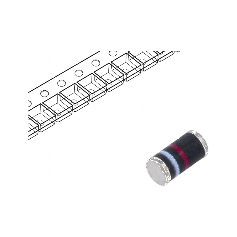 Diodă redresoare SMD 100V 1A DO213AB MELF plastic Ufmax 1,1V | Electronic-mag.ro | Componente Electronice Diodă redresoare SMD 100V 1A DO213AB MELF plastic Ufmax 1,1V | Electronic-mag.ro | Componente Electronice
