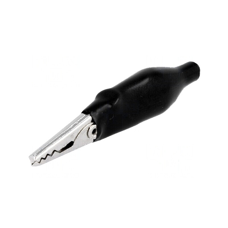 Bornă crocodil 60VDC 6mm neagră | Electronic-mag.ro | Componente Electronice Bornă crocodil 60VDC 6mm neagră | Electronic-mag.ro | Componente Electronice