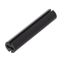 Bucșă distanțare LED neagră Ø4,8mm Ø3mm Lungime 25mm | Electronic-mag.ro | Componente Electronice