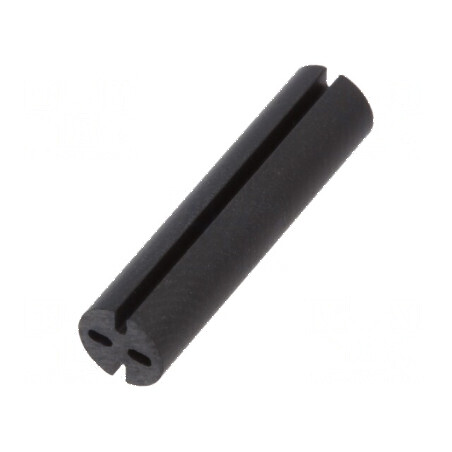 Bucșă de distanțare LED 5,1mm neagră | Electronic-mag.ro | Componente Electronice