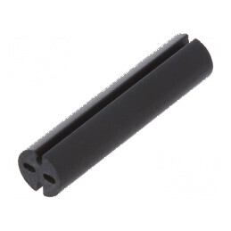 Bucșă distanțare LED 5,1mm neagră 22mm | Electronic-mag.ro | Componente Electronice