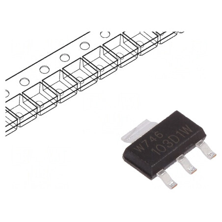 Tiristor 400V 0,8A 0,5A SOT223 SMD | Electronic-mag.ro | Componente Electronice