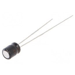 Condensator electrolitic THT 10uF 16VDC Ø4x5mm 1,5mm | Electronic-mag.ro | Componente Electronice