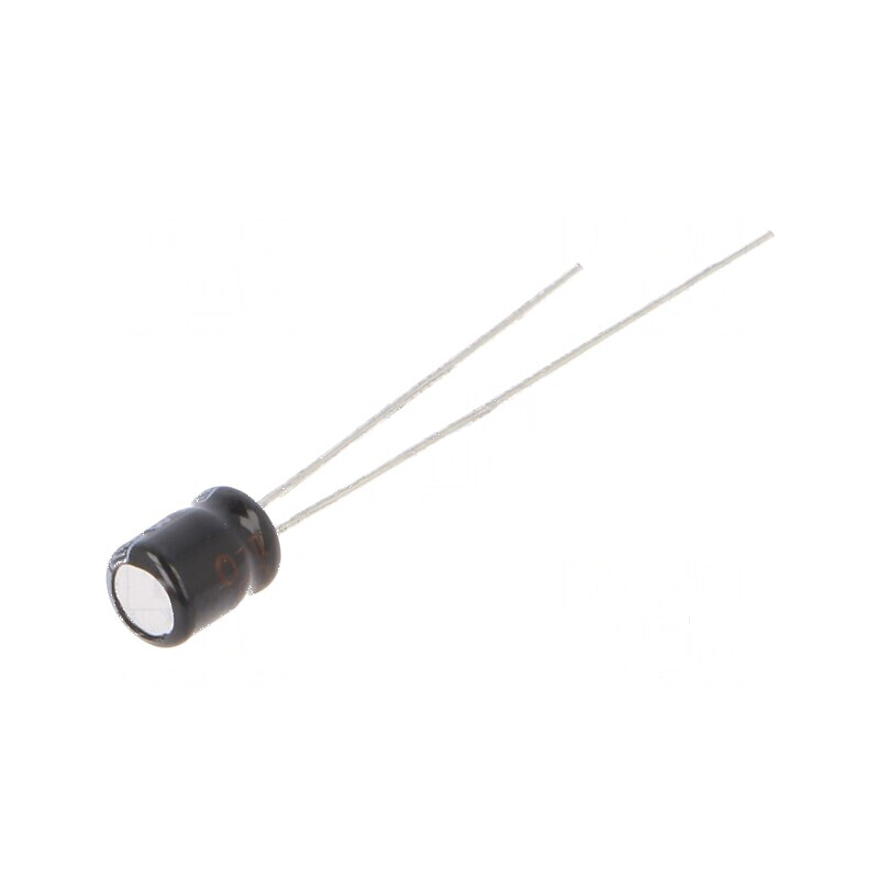 Condensator electrolitic THT 10uF 16VDC Ø4x5mm 1,5mm | Electronic-mag.ro | Componente Electronice