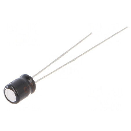 Condensator electrolitic THT 10uF 16VDC Ø4x5mm 1,5mm | Electronic-mag.ro | Componente Electronice