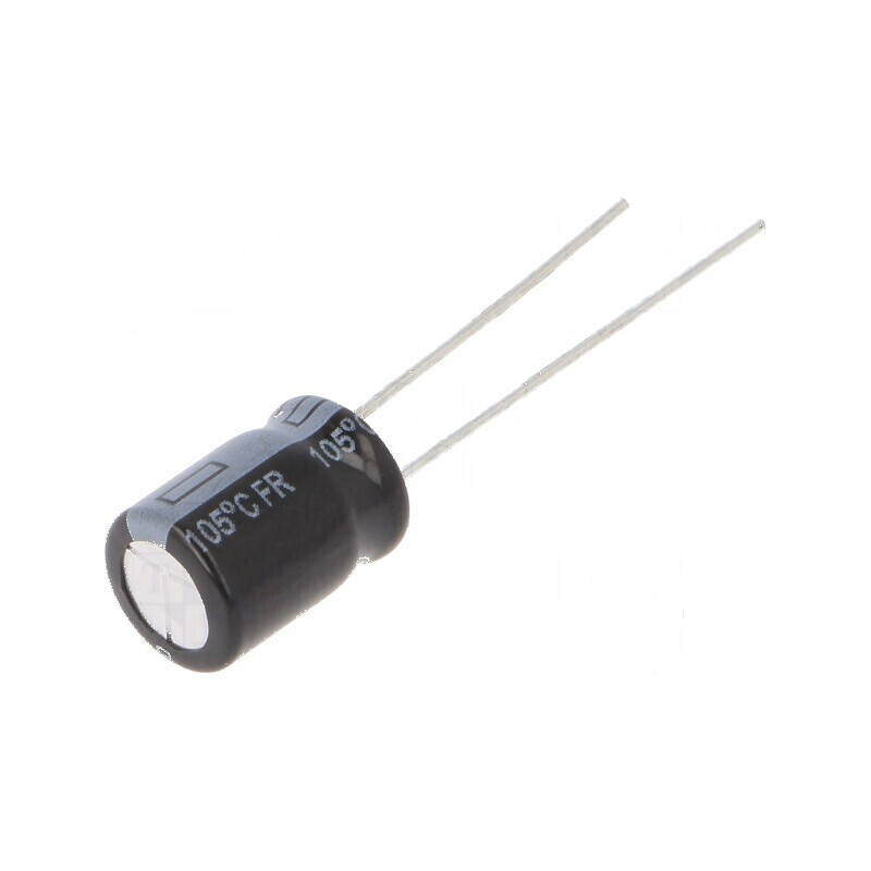 Condensator electrolitic low ESR THT 220uF 25VDC 8x11,5mm | Electronic-mag.ro | Componente Electronice