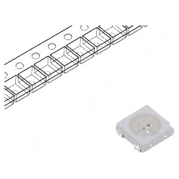 LED SMD 5050 Programabil RGB 5x5x1,6mm 3,7÷5,5V | Electronic-mag.ro | Componente Electronice