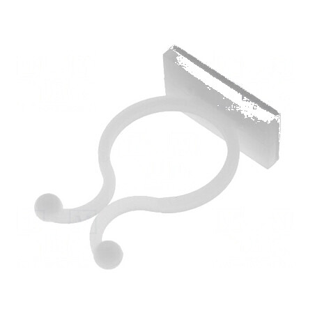 Clipsuri pentru cablu Ø20mm din poliamidă naturală UL94V-2 | Electronic-mag.ro | Componente Electronice