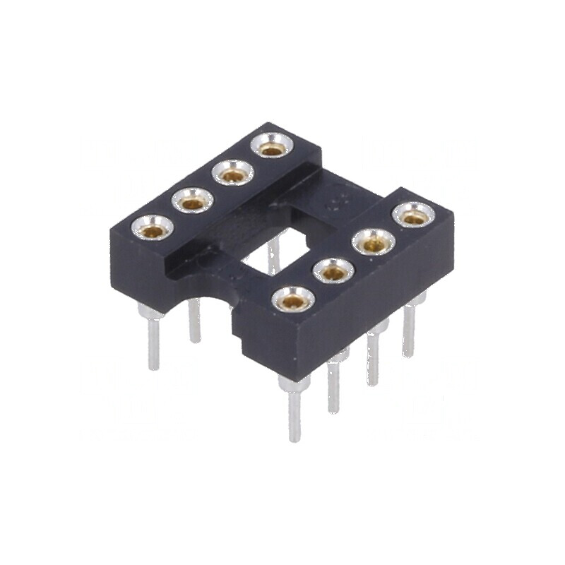 Soclu DIP8 THT 2,54mm pentru circuite integrate | Electronic-mag.ro | Componente Electronice
