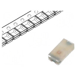 LED SMD 0603 verde 4,5-15mcd 1,6x0,7x0,4mm 130° 20mA 52mW | Electronic-mag.ro | Componente Electronice