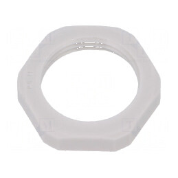 Piuliță PG11 poliamidă 5mm gri 24mm -40÷100°C | Electronic-mag.ro | Componente Electronice