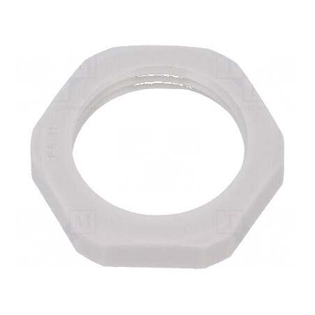 Piuliță PG11 poliamidă 5mm gri 24mm -40÷100°C | Electronic-mag.ro | Componente Electronice