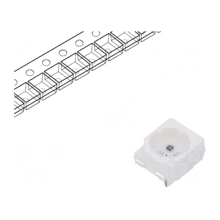 Emițător IR 3528 SMD transparent 940nm 120° 65mA | Electronic-mag.ro | Componente Electronice