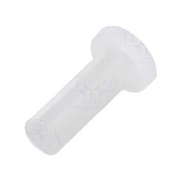 Şaibă rotundă poliamidă D4,32mm h12,7mm flanşă 7mm | Electronic-mag.ro | Componente Electronice