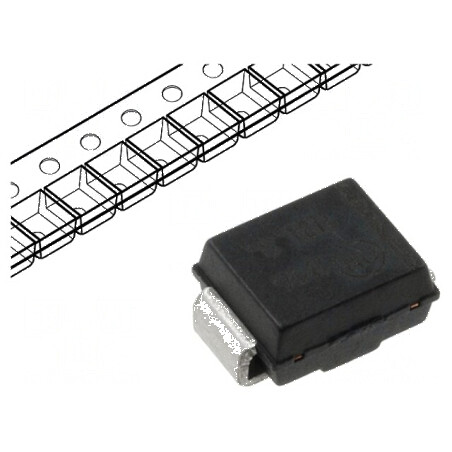 Diodă Schottky SMD 30V 1A SMB | Electronic-mag.ro | Componente Electronice