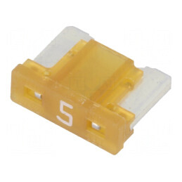 Siguranţă auto MINIVAL LOW PROFILE 5A 32VDC | Electronic-mag.ro | Componente Electronice