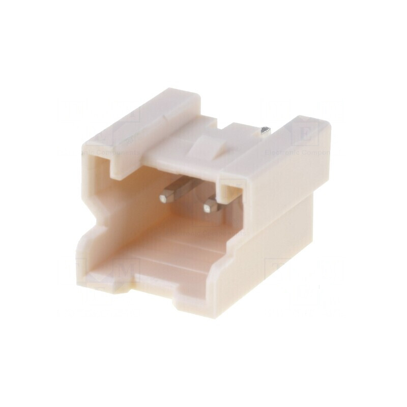 Conector cablu-placă soclu tată PIN 2 Sherlock Pas 2mm THT | Electronic-mag.ro | Componente Electronice